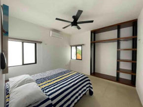 Cute 3 bedroom home with private beach club, Chelem